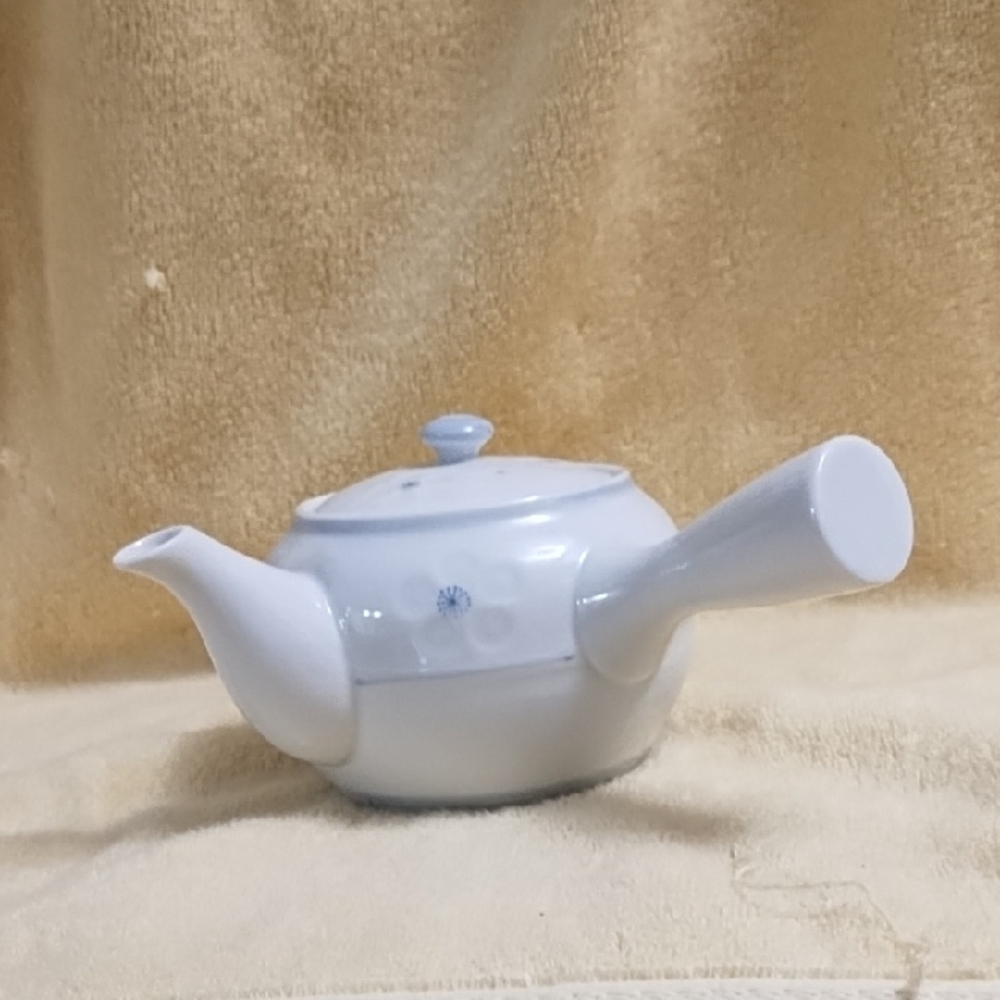 White Ceramic Teapot